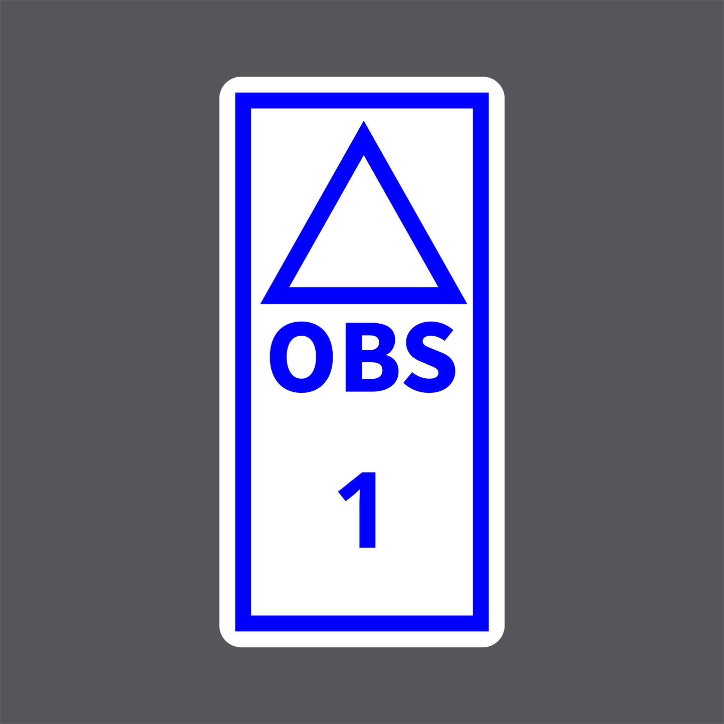 Signaturen und Signalisationen Polizei