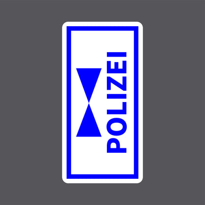 Signaturen und Signalisationen Polizei