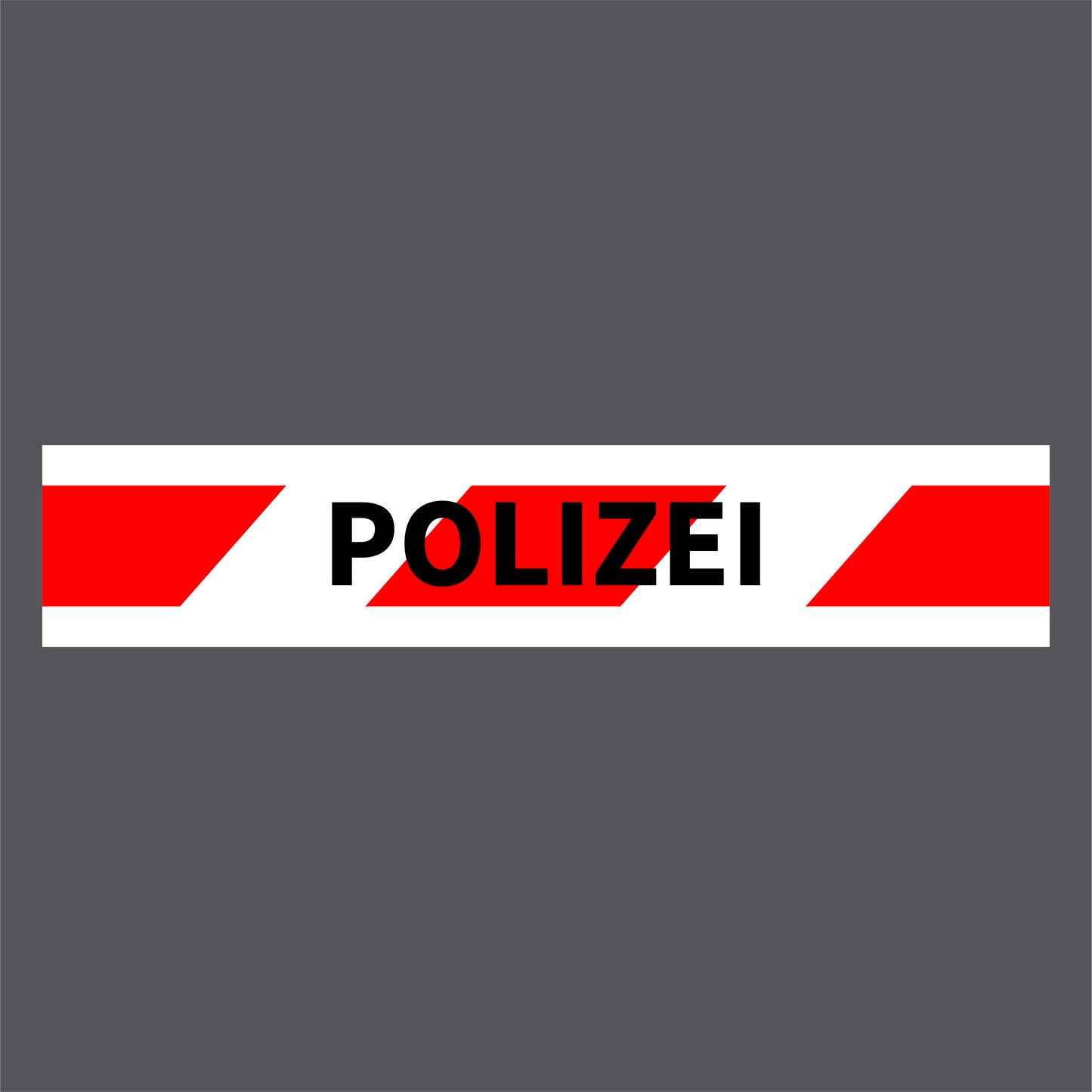 Signaturen und Signalisationen Polizei